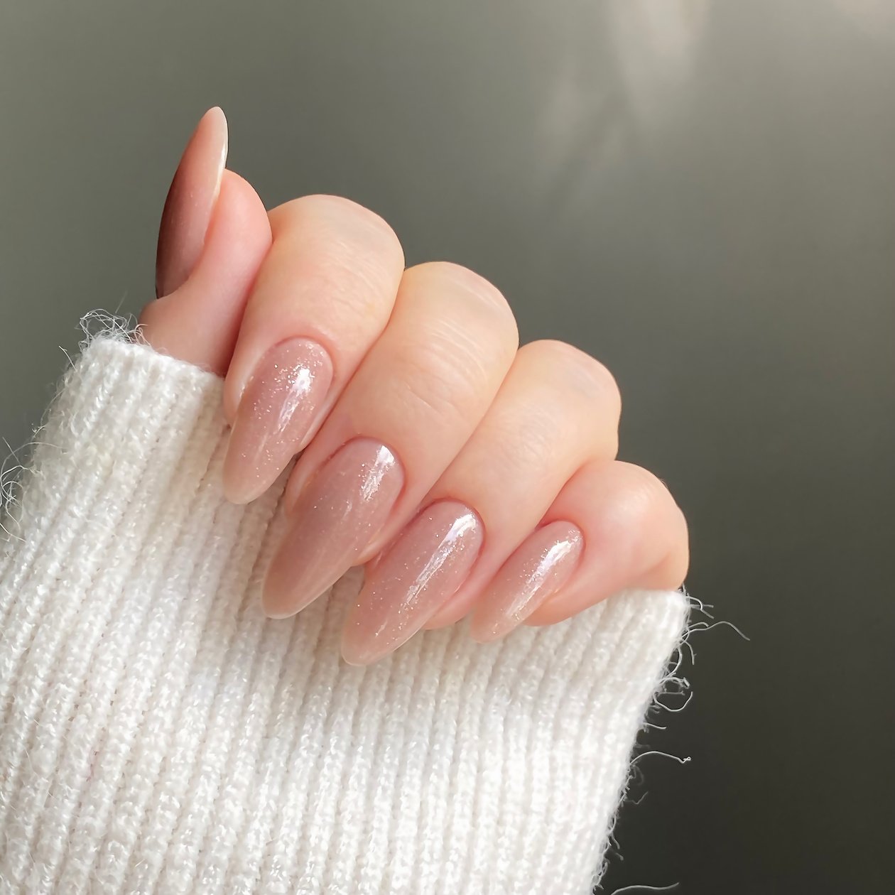 Beige Gel Nails Polish